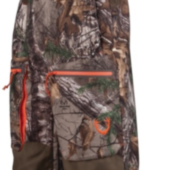 REALTREE MENS HUNTSHIELD INSULATED  WATERPROOF CARGO CAMO PANTS - Picture 7 of 11